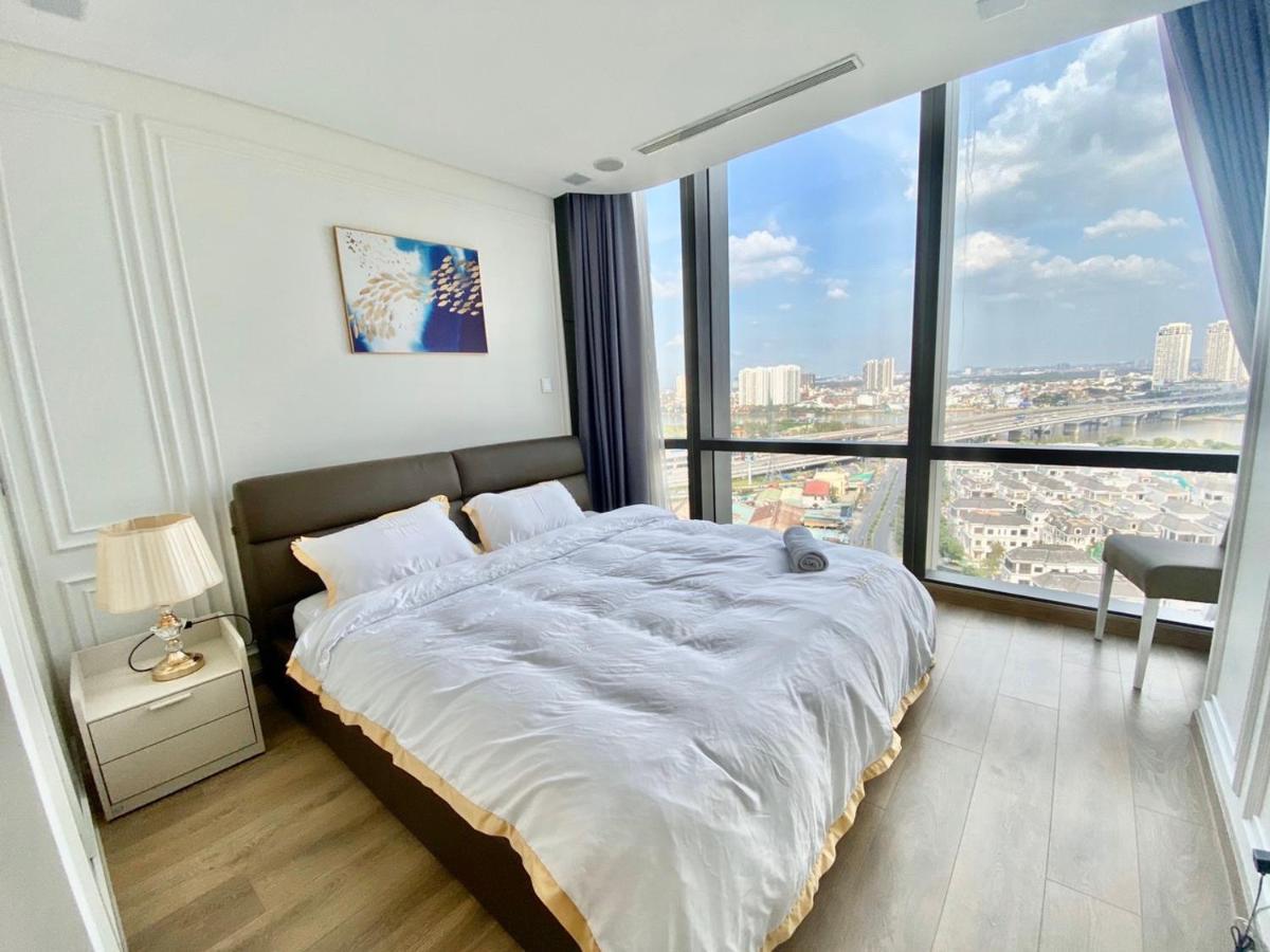 *Bom Homes* Vinhomes Central Park- Luxury Apartment Хошимин Экстерьер фото
