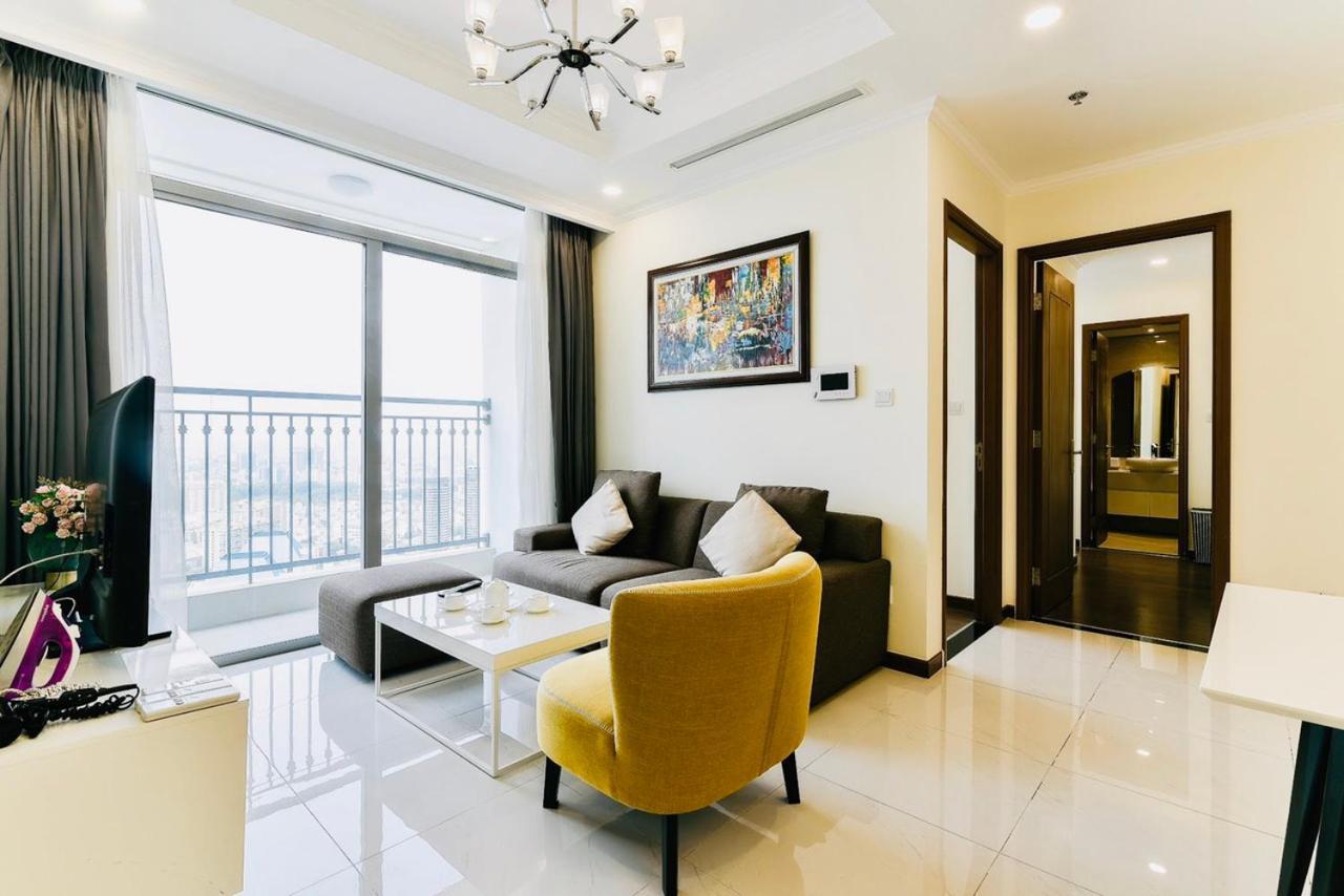 *Bom Homes* Vinhomes Central Park- Luxury Apartment Хошимин Экстерьер фото